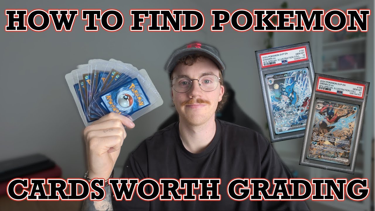 How To Find Pokemon Cards to Grade (Buyer POV & Discussion) | Red's Trading Co. - Episode 4