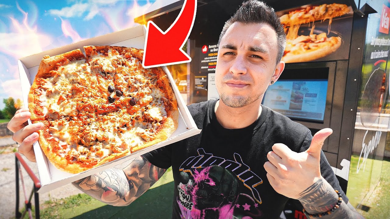 JE TESTE TOUS LES DISTRIBUTEURS DE PIZZA #2