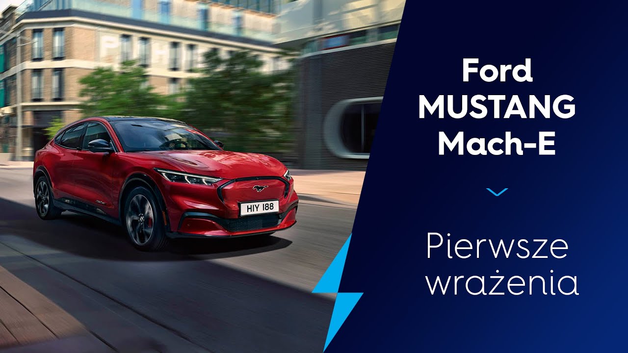 Elektryczny Ford Mustang Mach-E - PIERWSZE WRAŻENIA - pokaz przedpremierowy
