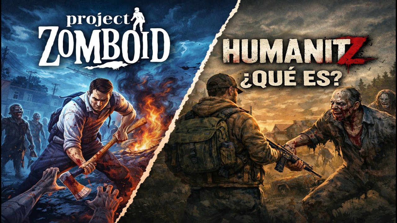 ¿Qué es? HumanitZ ¿Es una copia de Project Zomboid?