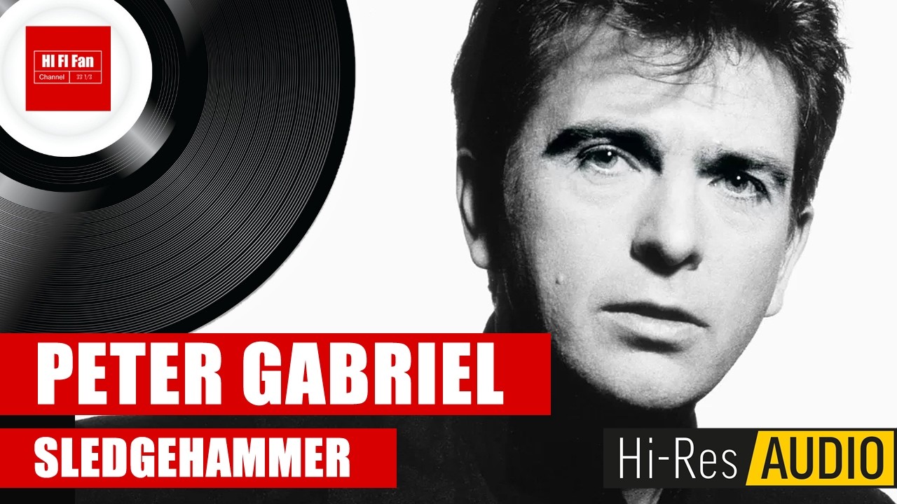 Peter Gabriel - sledgehammer remastered high resolution audio vinyl