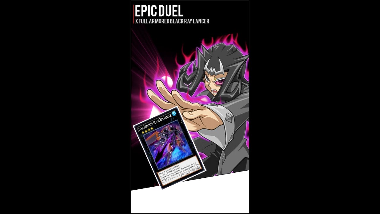 Yugioh Duel Links - Epic Duel! Tetsu Trudge Vs Shark x Full Armored Black Ray Lancer!