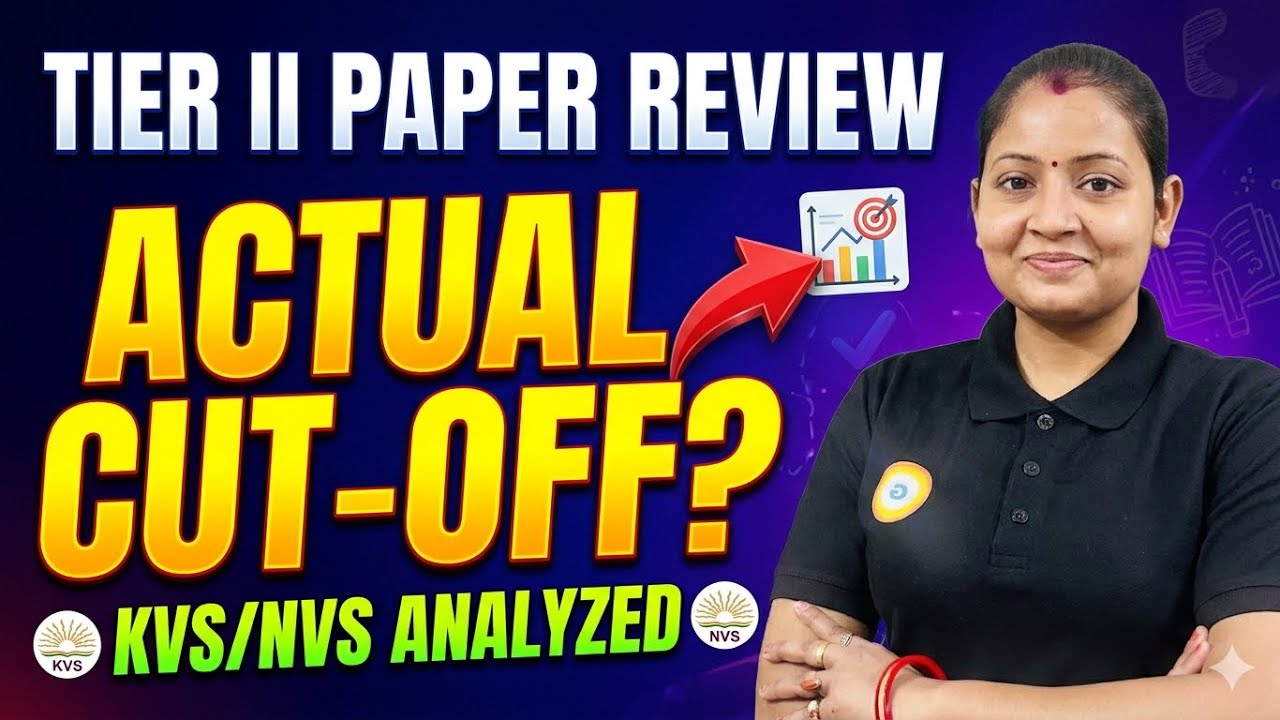 KVS/NVS PRT TIER II Paper Review | What's the Actual Cut-Off?