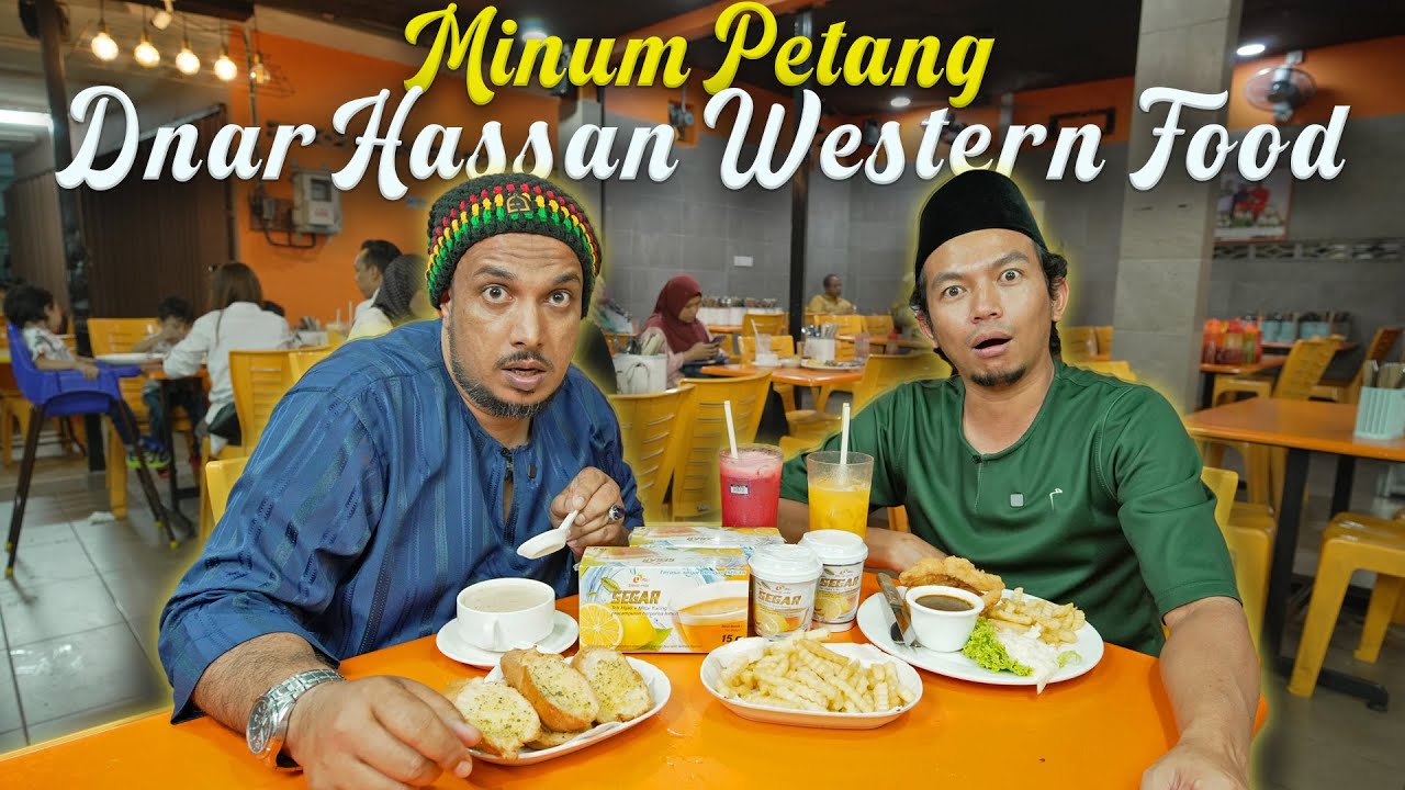 MINUM PETANG Di RESTORAN D'NAR HASSAN,Caca Bawa Sponsor Masuk Show.