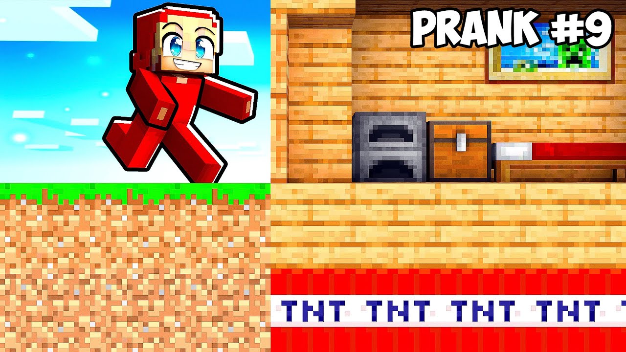 10 Sätt Att PRANKA Affe i Minecraft!
