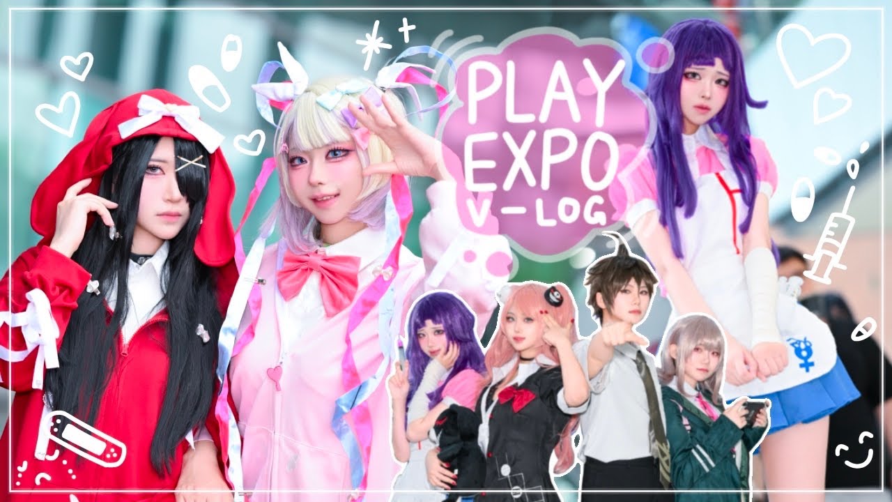 [COSPLAY V-LOG] 플레이엑스포 브이로그 | 니디걸 오버도즈 | 슈퍼단간론파