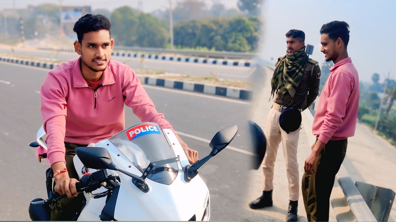 Police Wale Ne Pakar Liya 😳 || My Dream Bike