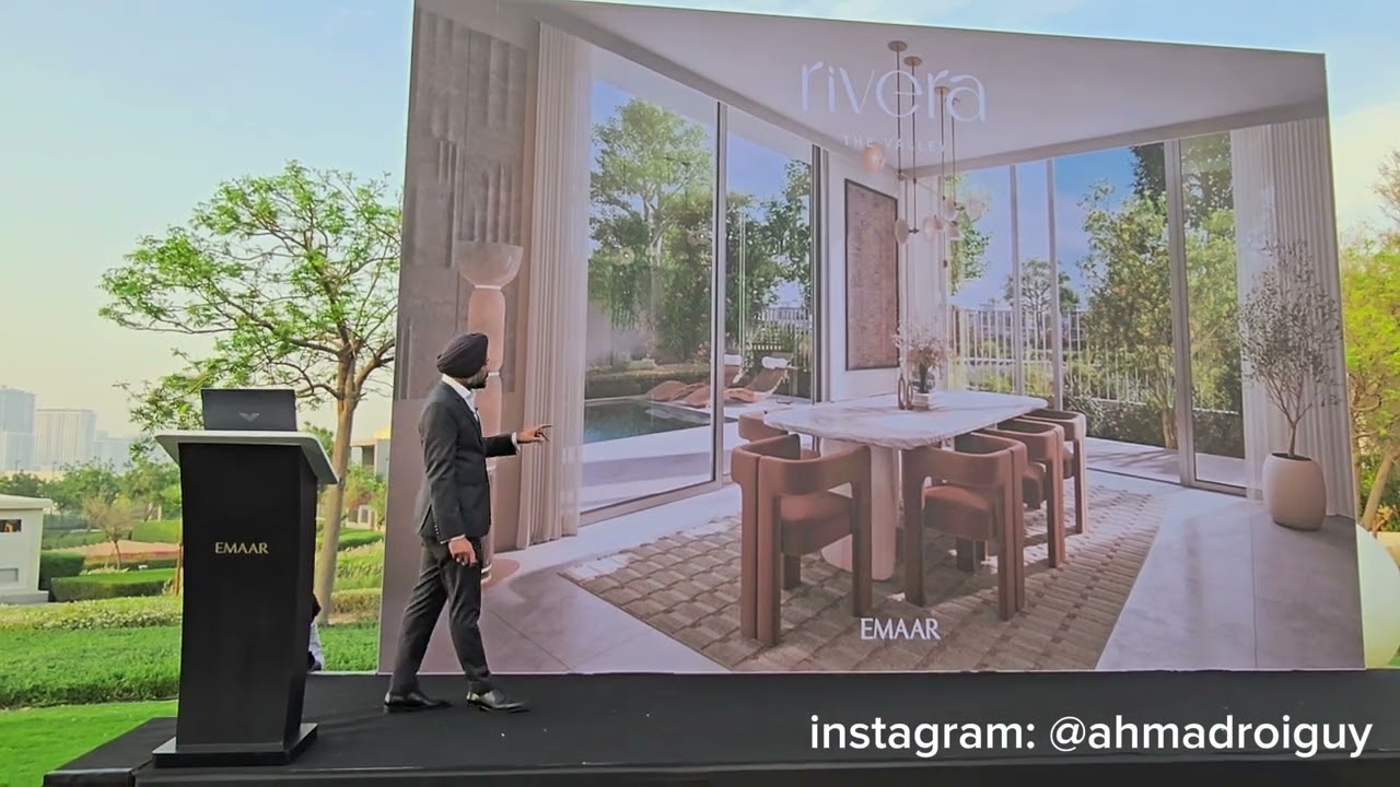Rivera The Valley by Emaar  Complete Briefing