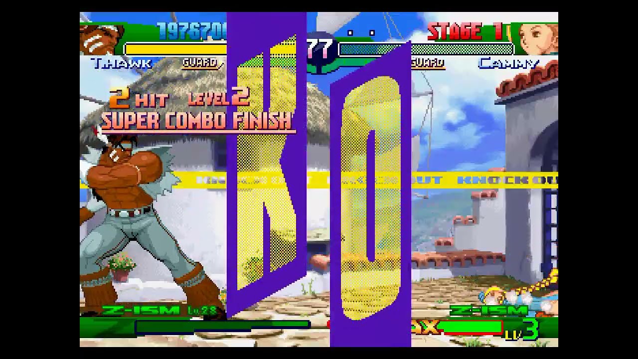 [TAS] Street Fighter Zero 3 (Saturn) World Tour - T. Hawk