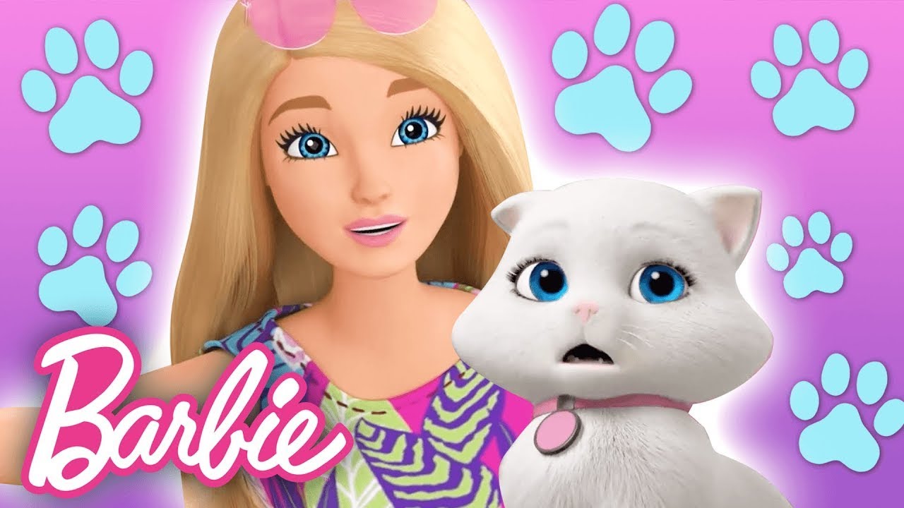 NAJLEPSZE chwile dla zwierzaków Barbie! 🐶🐱💛 | Barbie Po Polsku