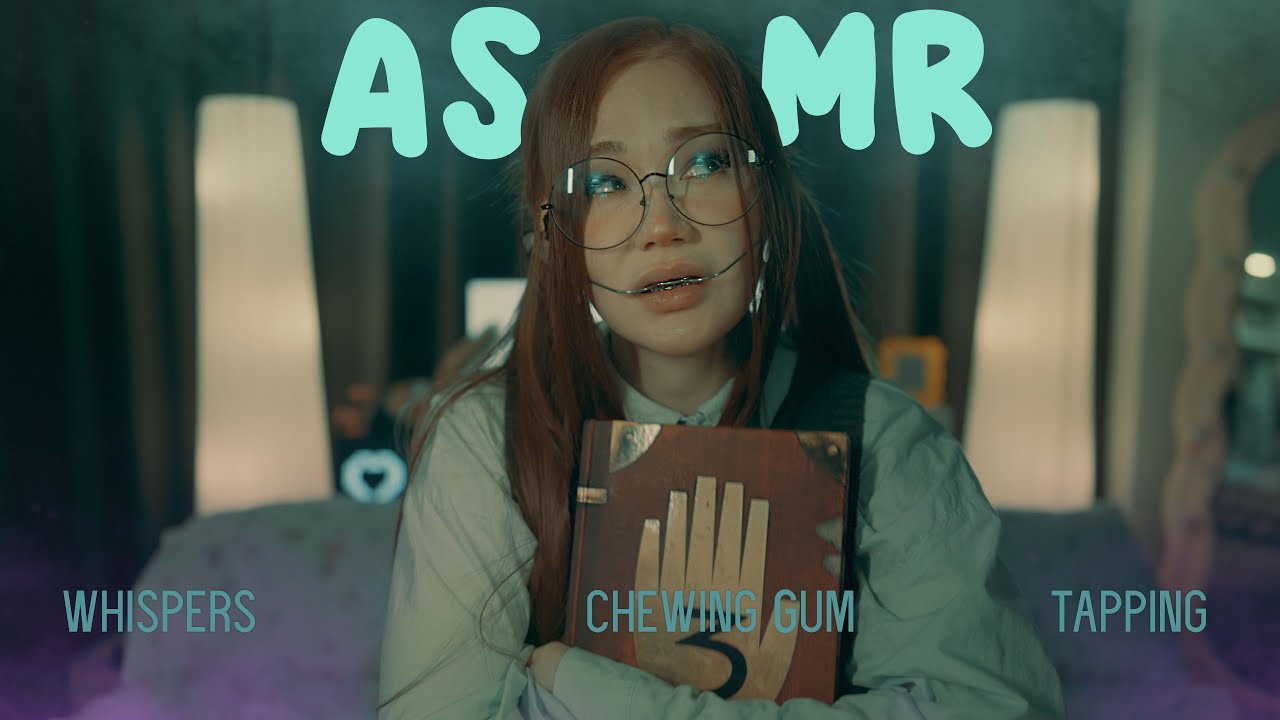 ASMR / Whispers, Chewing Gum, Tapping / ArtBook