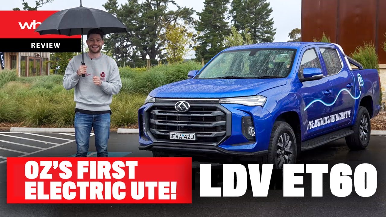 ELECTRIC UTE! 2023 LDV eT60 review. It costs HOW MUCH? | Wheels Australia