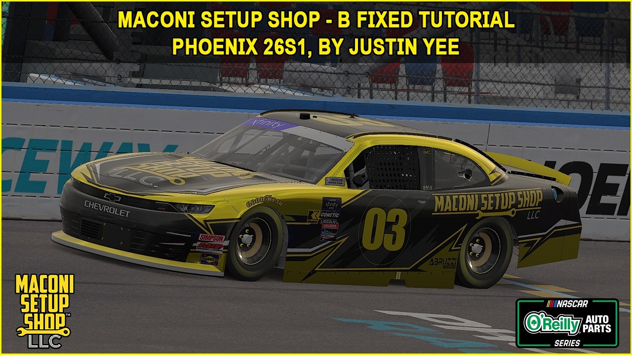 iRacing Maconi B-Fixed Phoenix Guide to Qualifying and Race 26S1