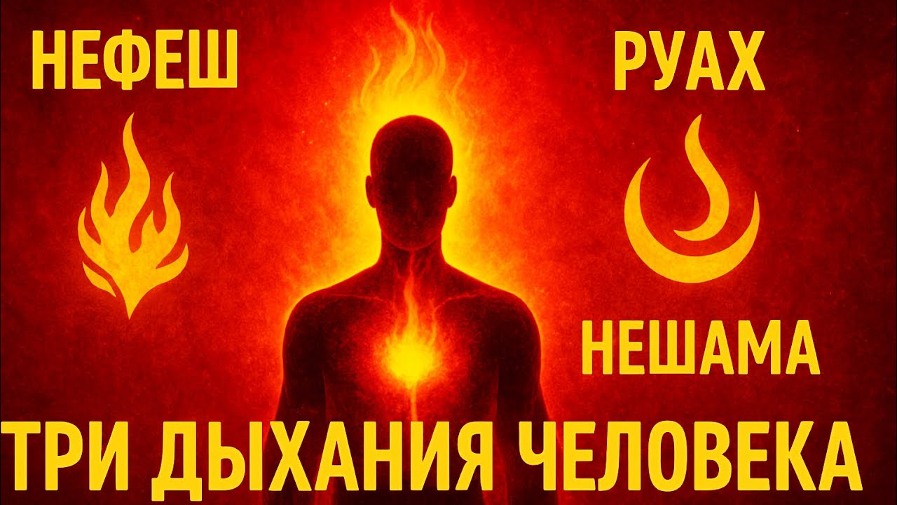 Темный Шепот под Кожей: Тайна Нефеш,Руах и Нешама..!