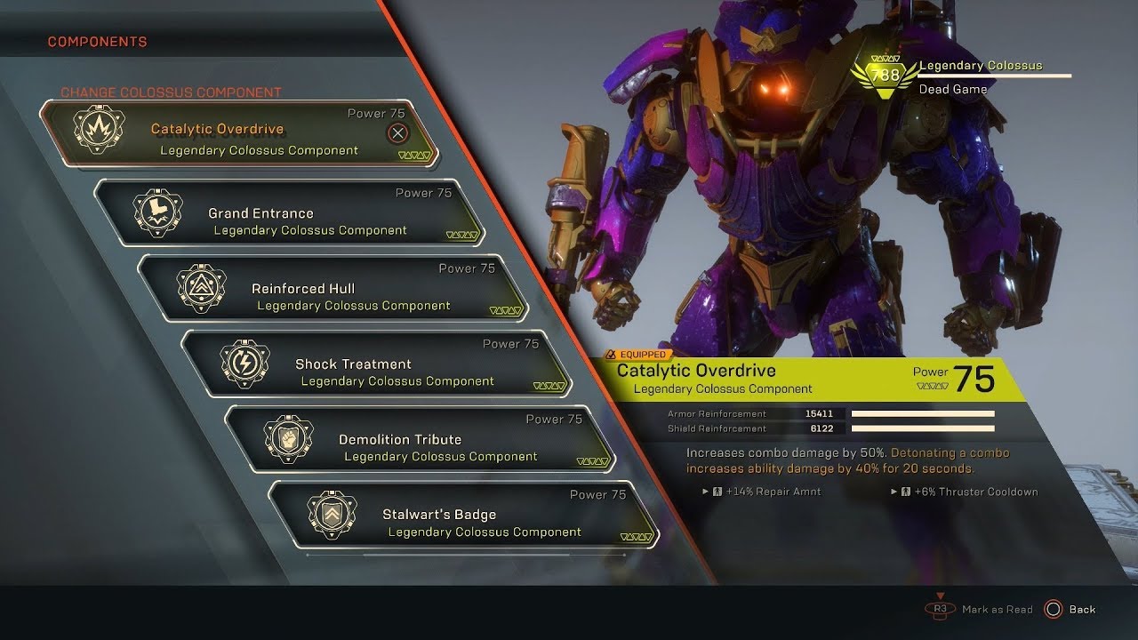 Anthem: Most Overpowered Colossus Build! (GM3 EASY MODE)
