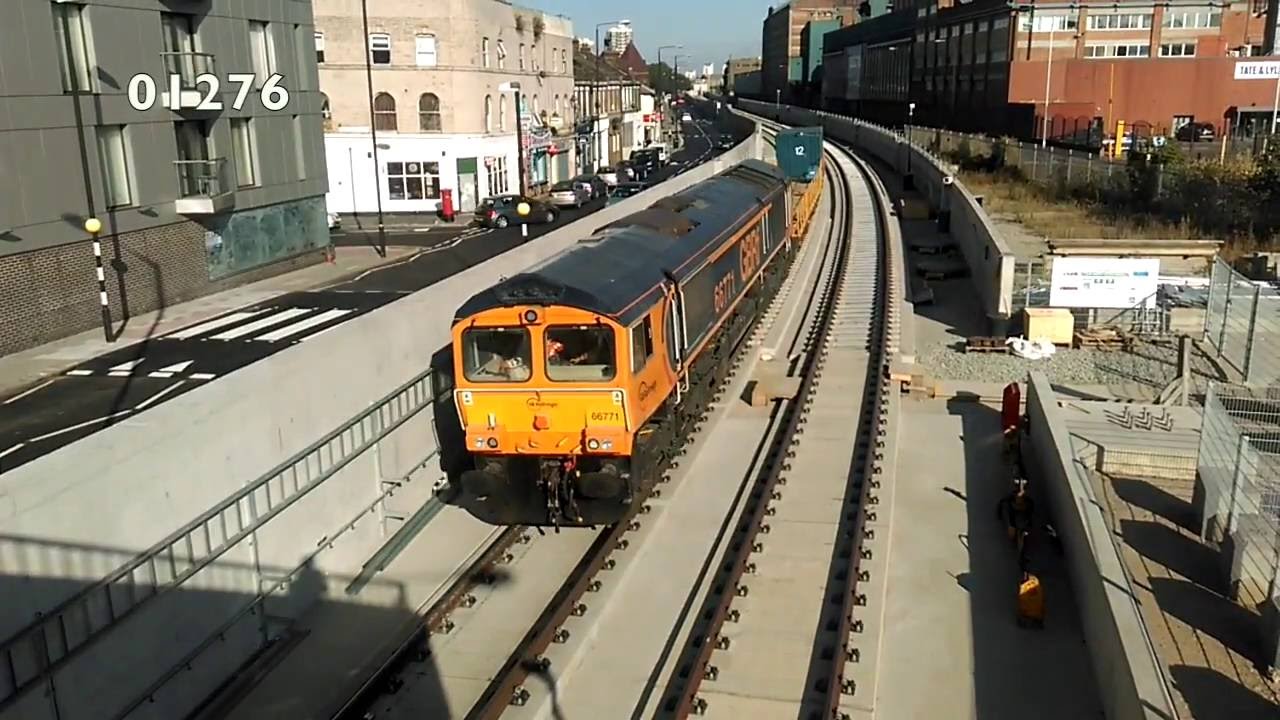Crossrail Construction Trains