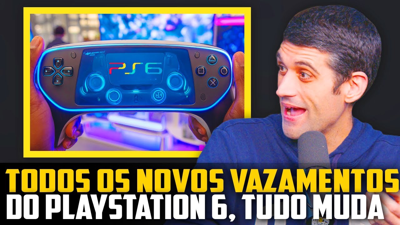 TODOS os NOVOS VAZAMENTOS do PLAYSTATION 6, isso MUDA TUDO