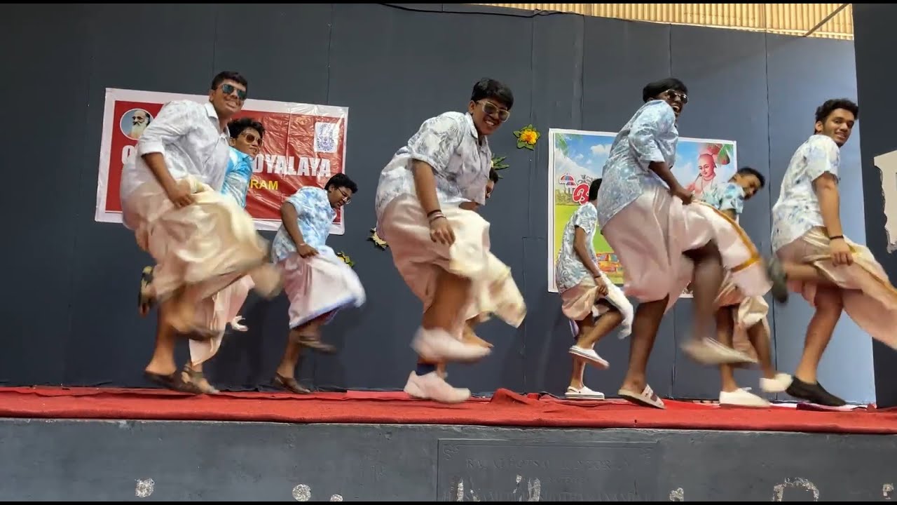 Onam Boys Dance | THARANGAM 2K23 | Chinmaya Vidyalaya Kunnumpuram, Thiruvananthapuram