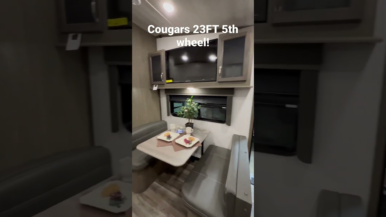 The 2022 Cougar 23MLS 5th wheel! One of the smallest 5th wheels on the market!!