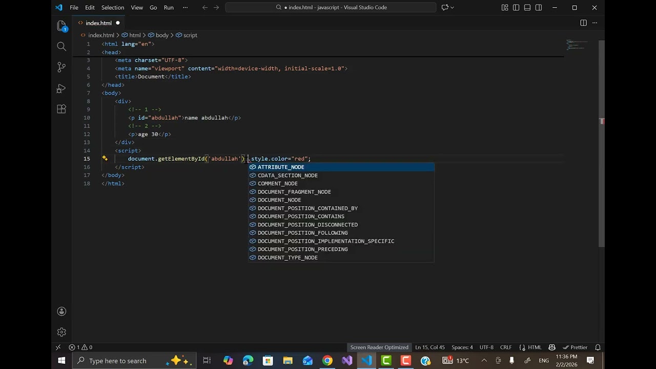 tutorial javascript document part 15