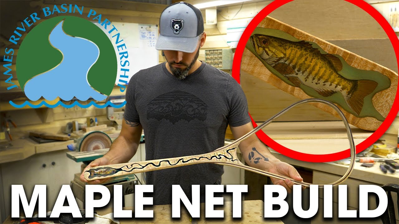 Wooden Fishing Net Build for a Great Cause