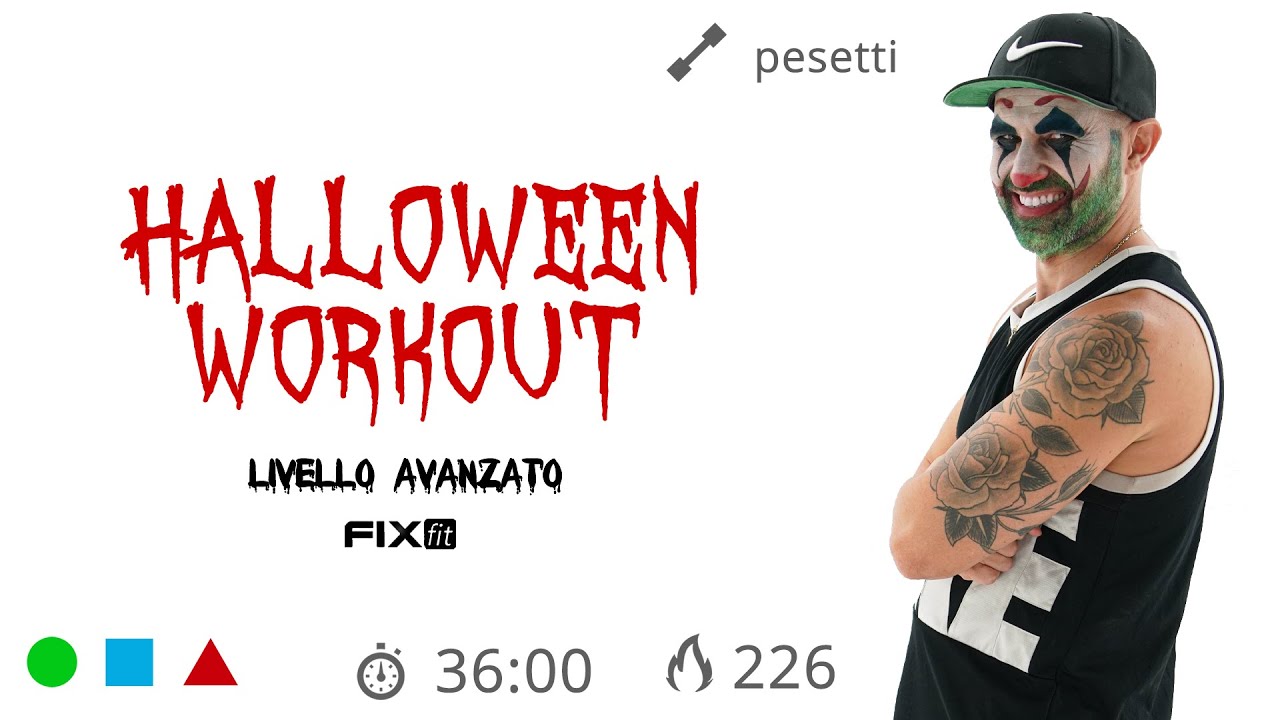 🎃Halloween Workout🎃 Super Tone Total Body Avanzato