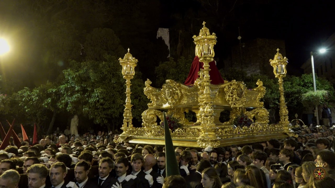 Encierro de la Cofradía de los Estudiantes (Málaga) - Lunes Santo 2023