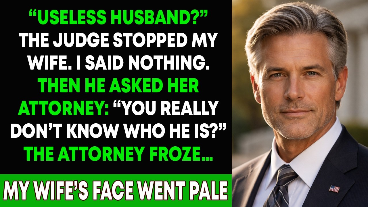 “Useless Husband,” She Said—Then the Judge Asked ONE Question