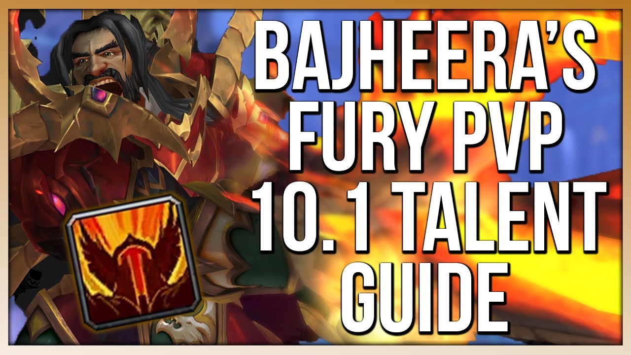 10.1 Annihilator Fury Warrior PvP Talent Build Guide - World of Warcraft: Dragonflight Season 2