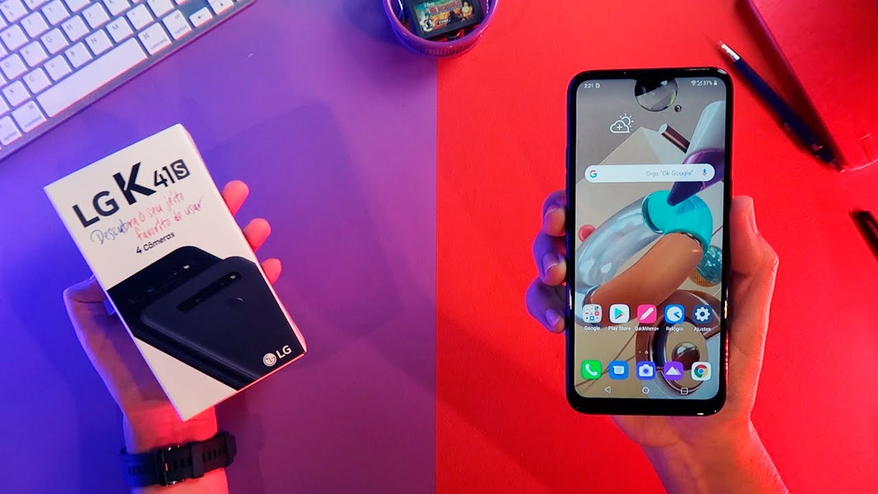 LG K41S - Unboxing e Impressões do novo celular da LG