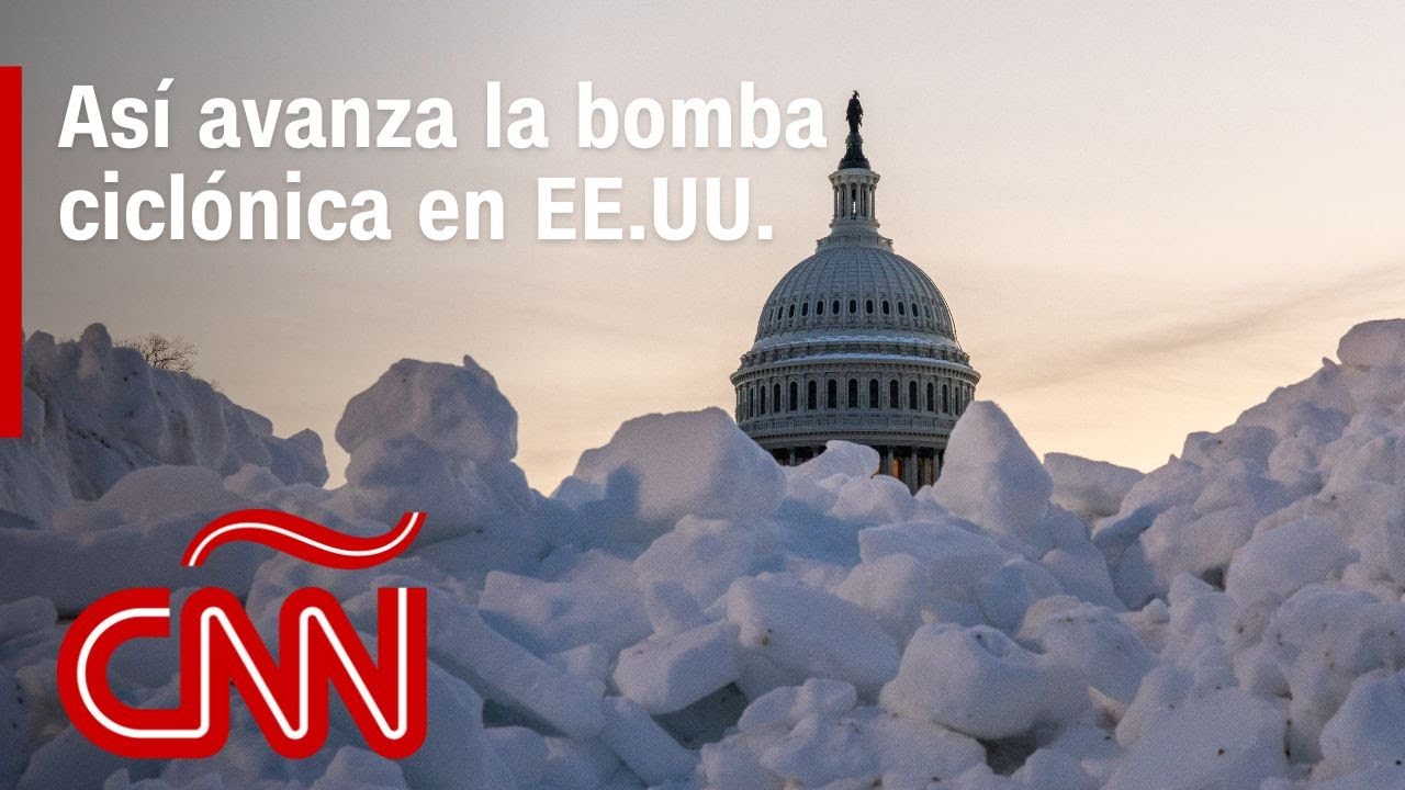 Bomba ciclónica en EE.UU.: así avanza e impacta a varias regiones