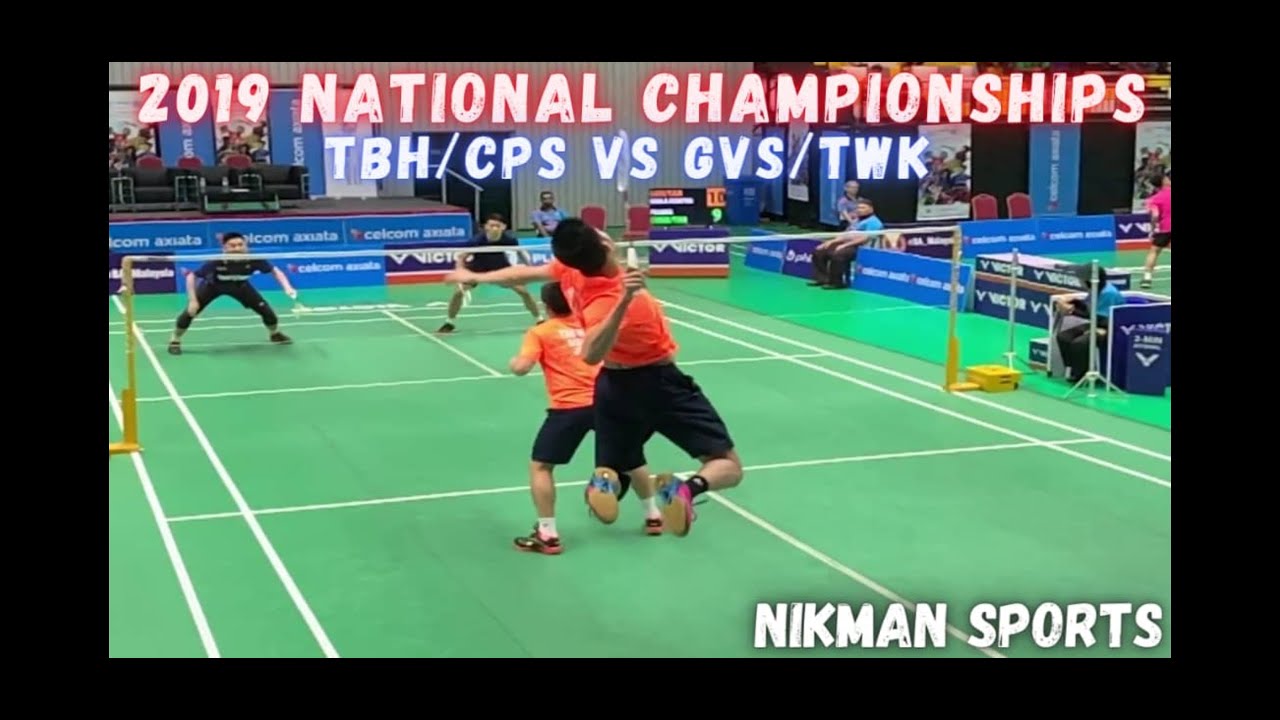 Epic Match - Tan Boon Heong/Chan Peng Soon vs Goh V Shem/Tan Wee Kiong National Championship 2019
