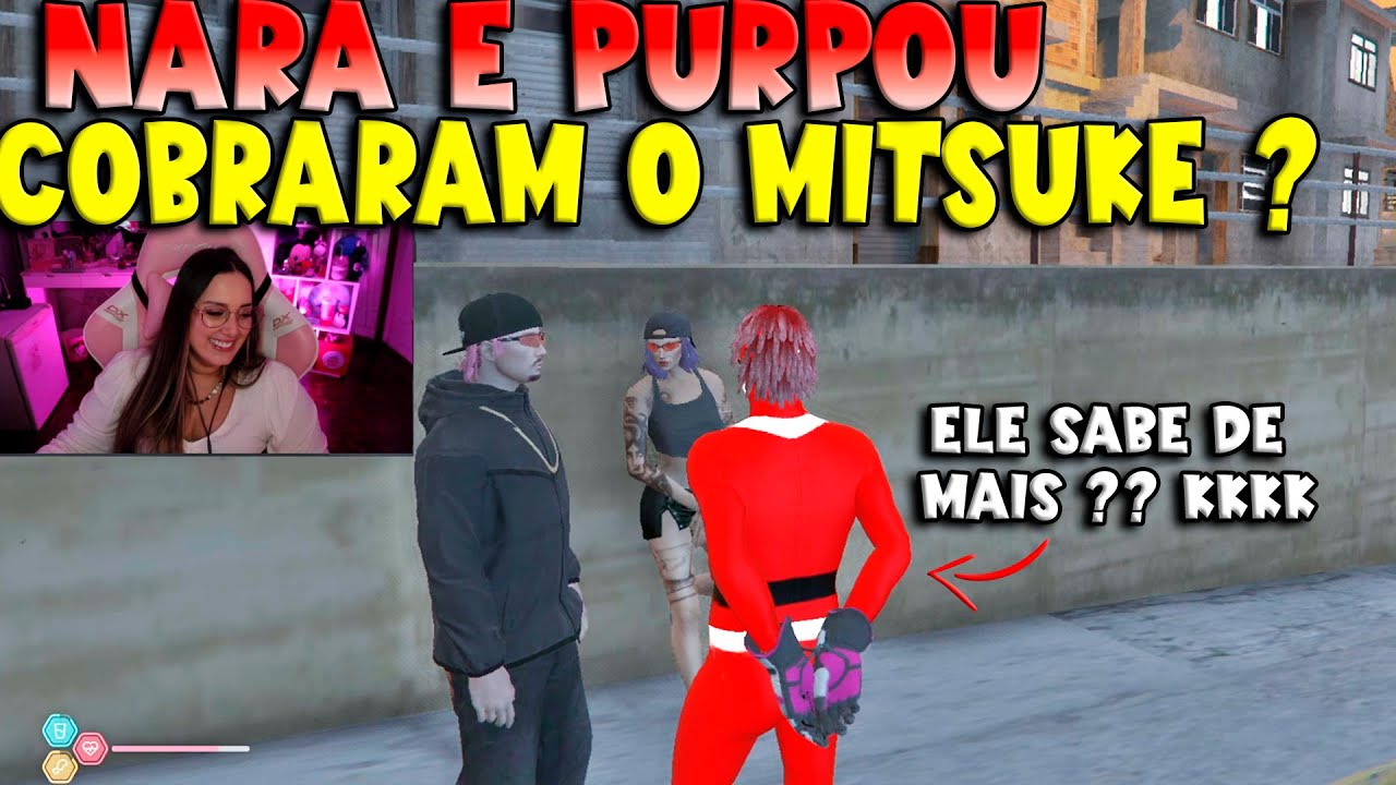 NARA E PURPOU COBRARAM O MITSUKE ? ELE TA FALANDO DEMAIS ? 😮🤯🔥 - KOGA GTA RP CLIPS