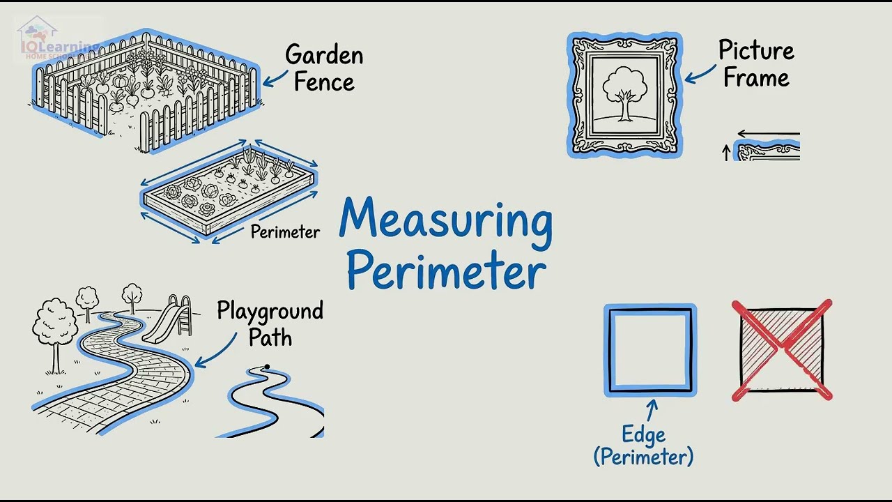 Lesson 1 Year 4 Mathematics - Measurement - Area & Perimeter: Introduction to Perimeter