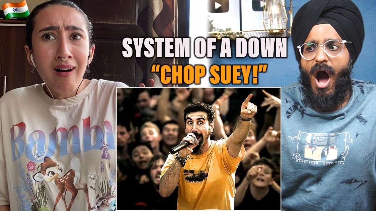 Indians React to System Of A Down - Chop Suey!