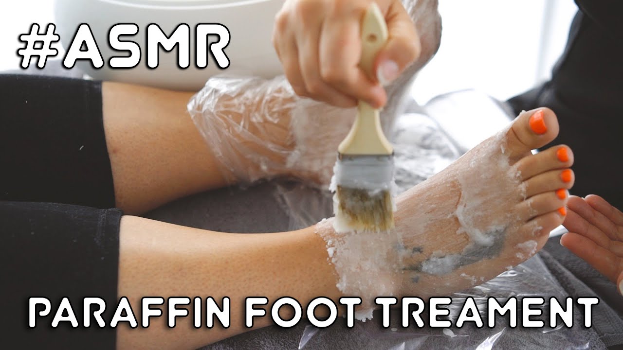 ASMR | Paraffin Foot Treatment