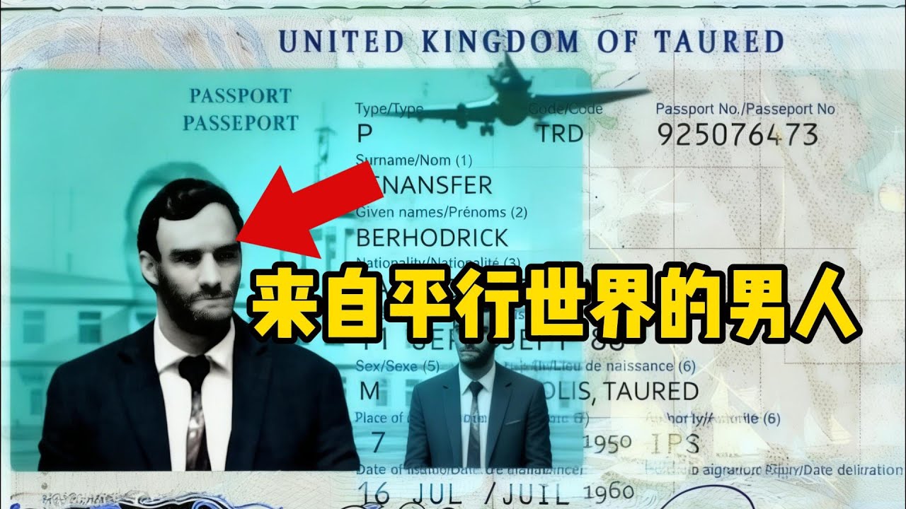 首次捕獲到平行世界的訪客？男子來自不存在的國家，最後居然憑空消失了？