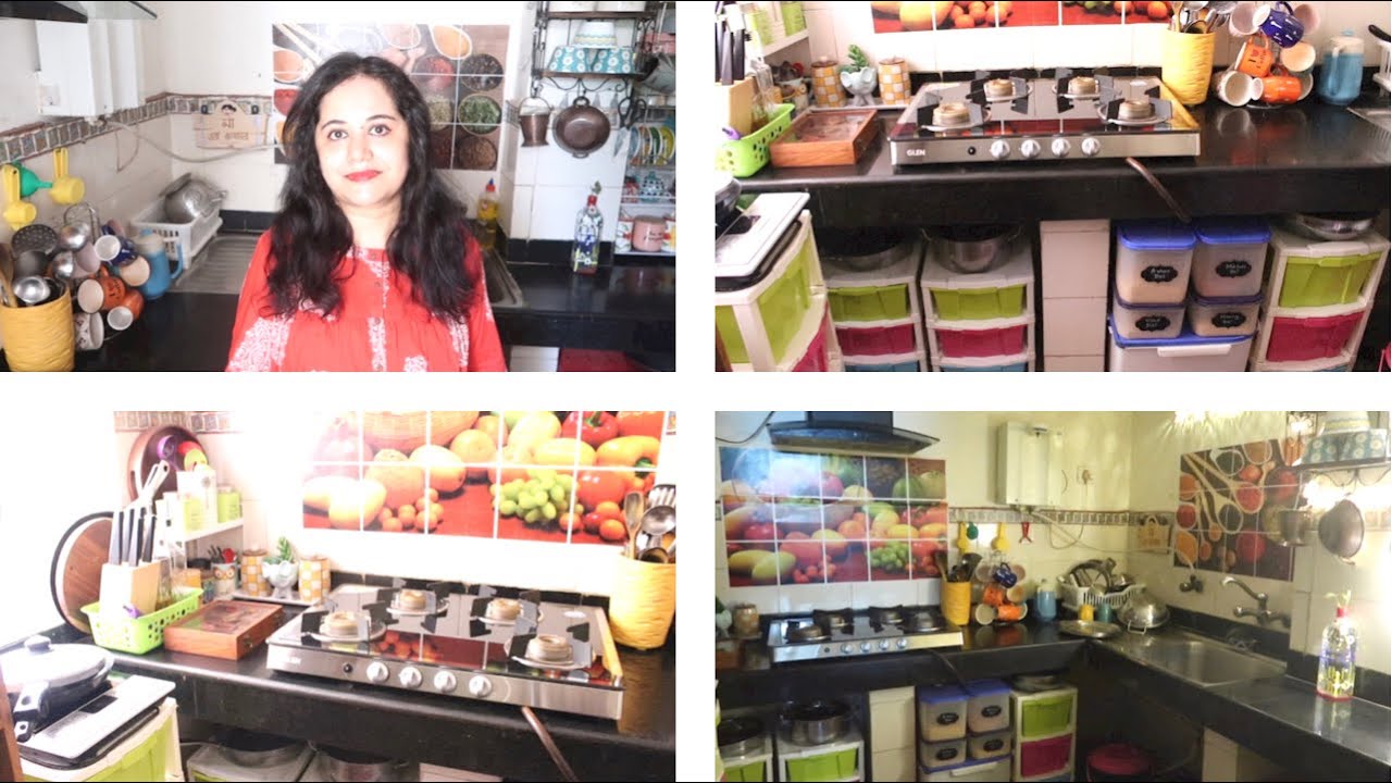 Kitchen Organization Ideas | New Kitchen Tour | Non Modular Kitchen Organization | Sudiptalivz