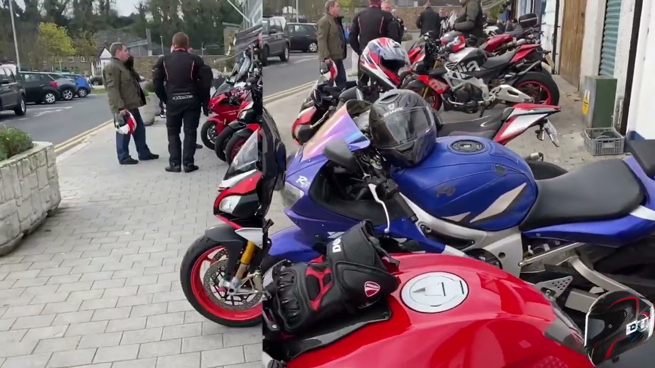 Easter morning hunt, Ducati owners club meeting…Streetfighter 848 and Yamaha R6🔥