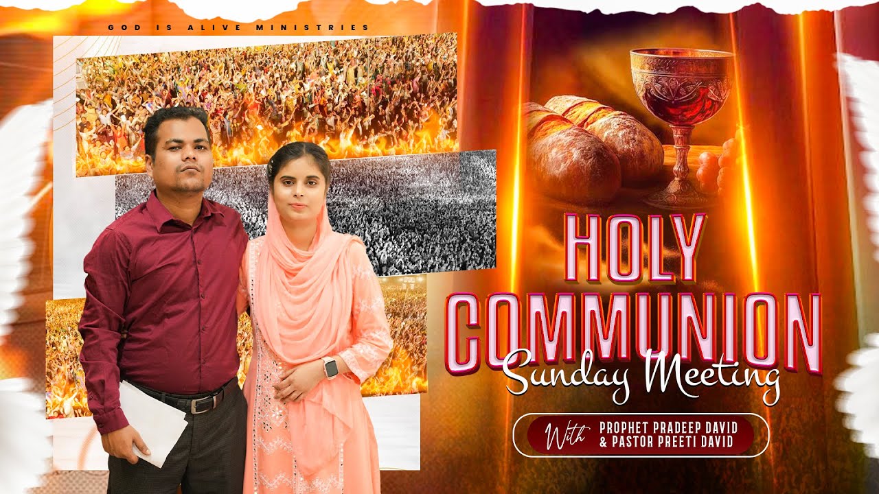 LIVE. 08 FEB 2026 || HOLY COMMUNION PRAYER || With 𝗣𝗥𝗢𝗣𝗛𝗘𝗧 𝗣𝗥𝗔𝗗𝗘𝗘𝗣 𝗗𝗔𝗩𝗜𝗗