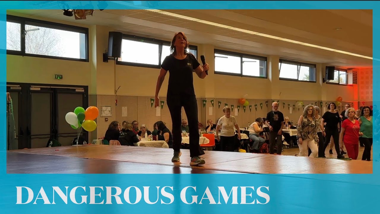 DANGEROUS GAMES - Linedance - Maggie Gallagher (UK) & Simon Ward (AUS) - intermediate