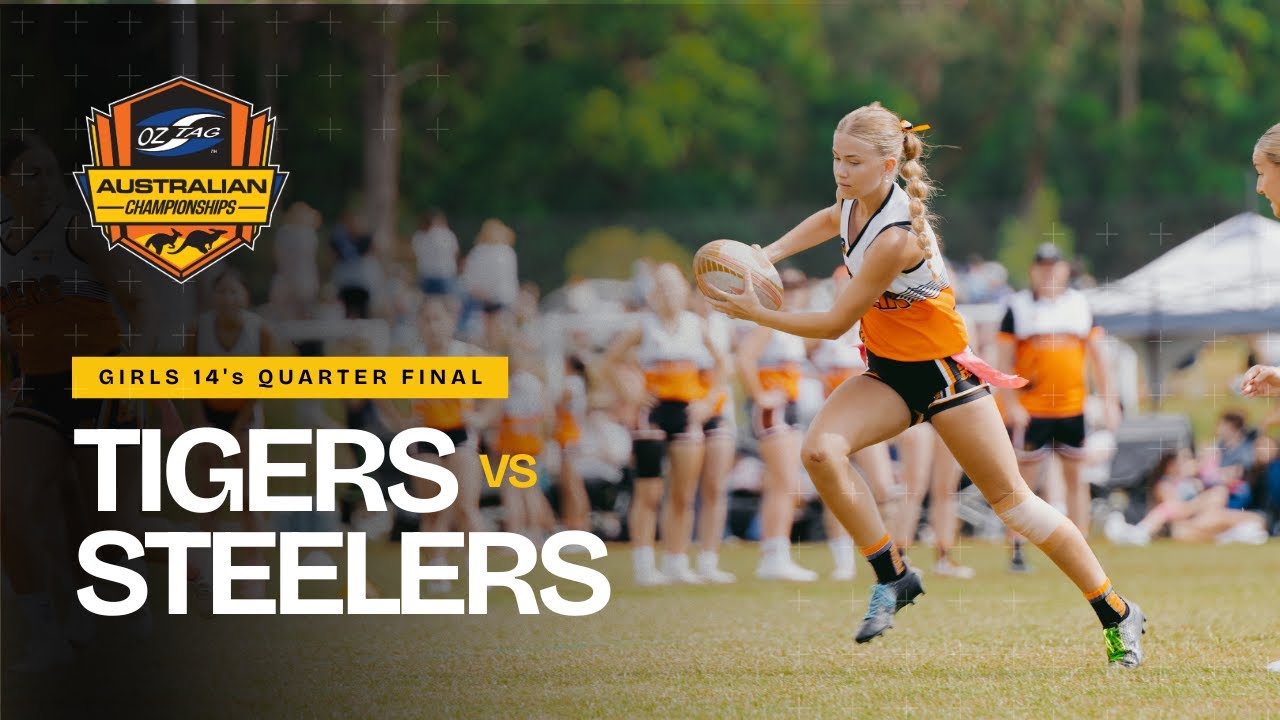 Girls 14s Quarter Final |West Syd Tigers vs Illawarra Steelers |2025 Junior Australian Championships