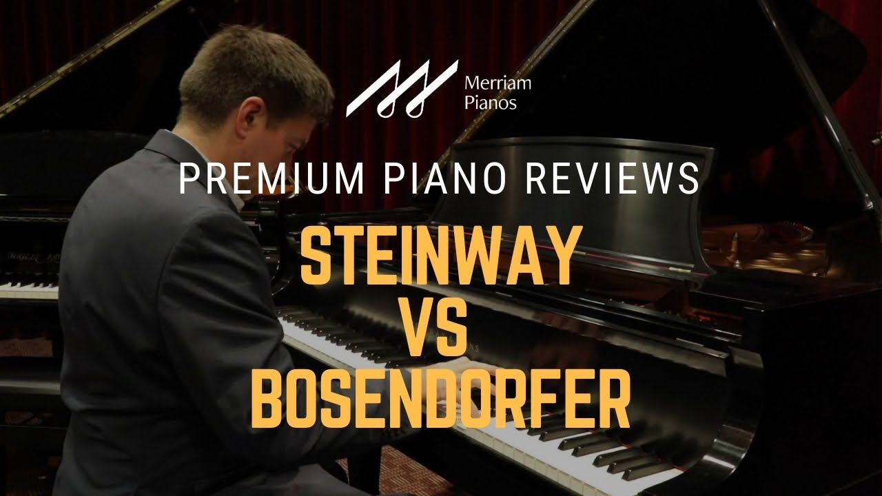 🎹Сравнение брендов фортепиано Steinway и Bösendorfer — Нью-Йорк, Вена — Акустические фортепиано🎹