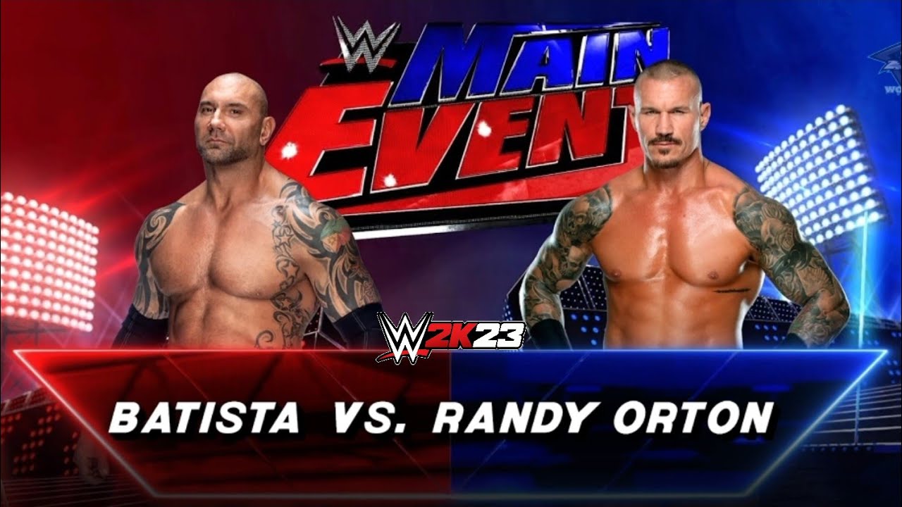 Batista vs Randy Orton - WWE 2K23
