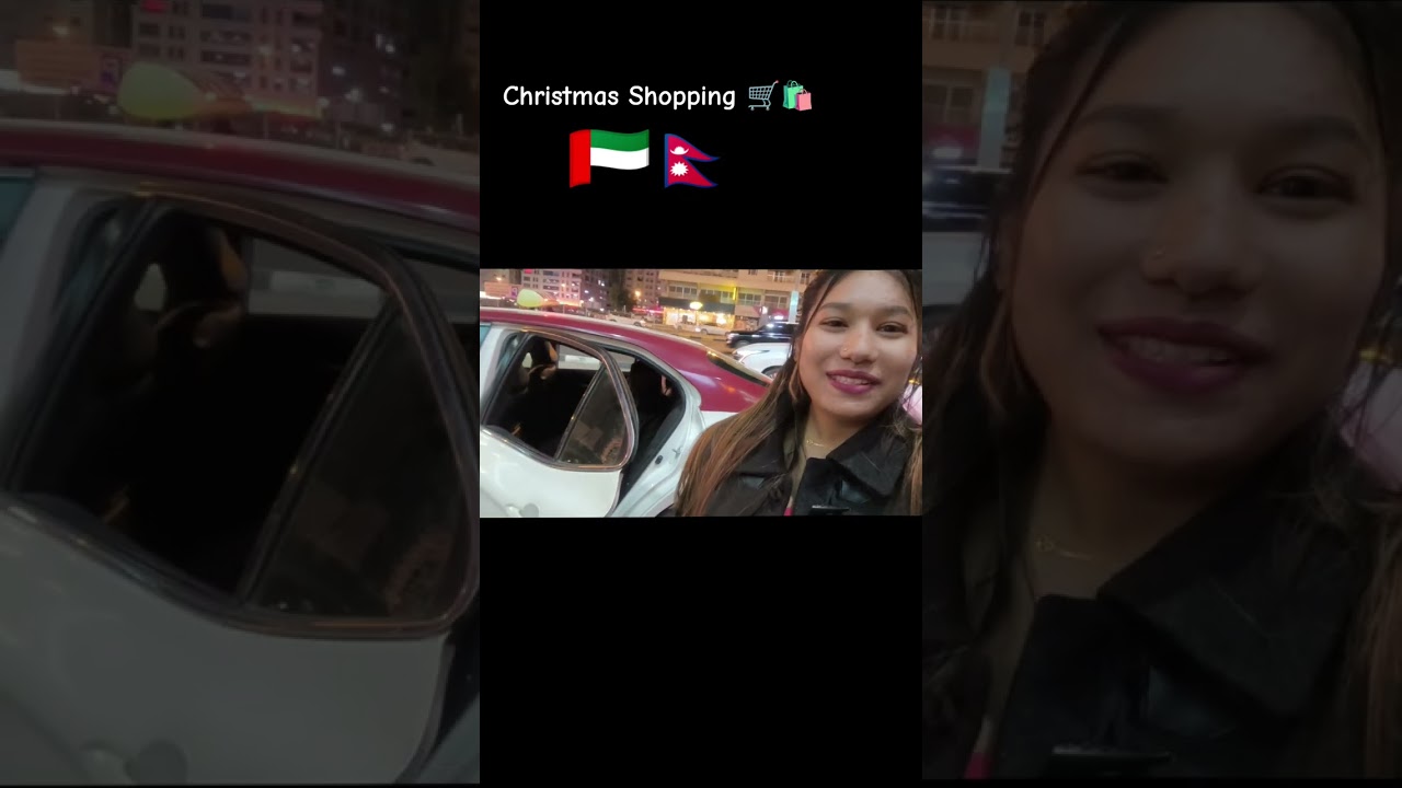 Minivlog ☺️#christmas shopping #ddboini☺️#inuae