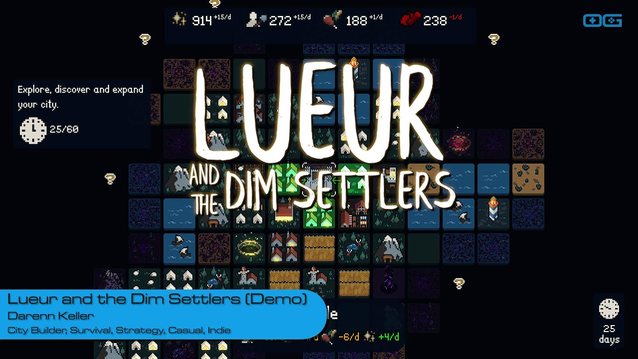 Lueur and the Dim Settlers: Rebuilding in the Shadows (Demo Gameplay)
