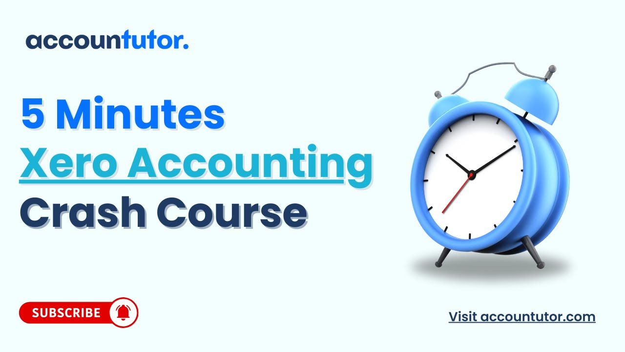 5 Minutes Xero Accounting Crash Course | For Accountants and Bookkeepers