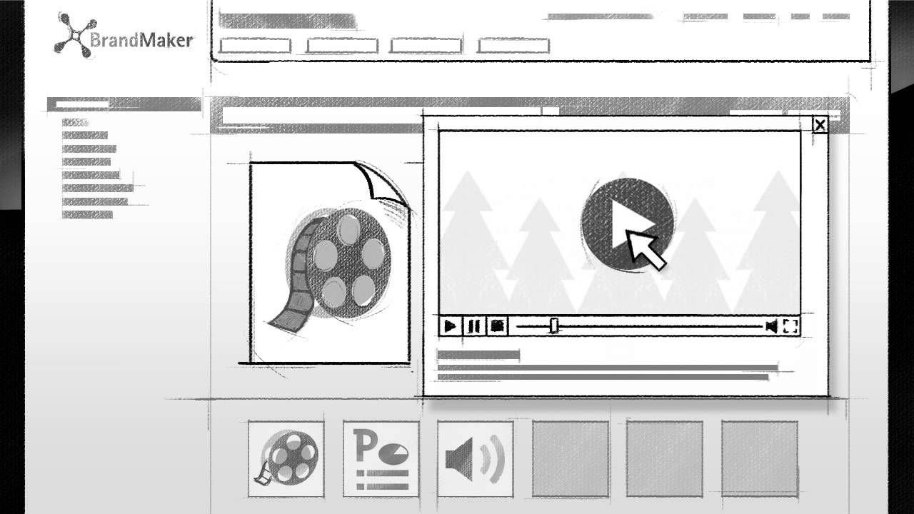 BrandMaker Animation Media Pool English