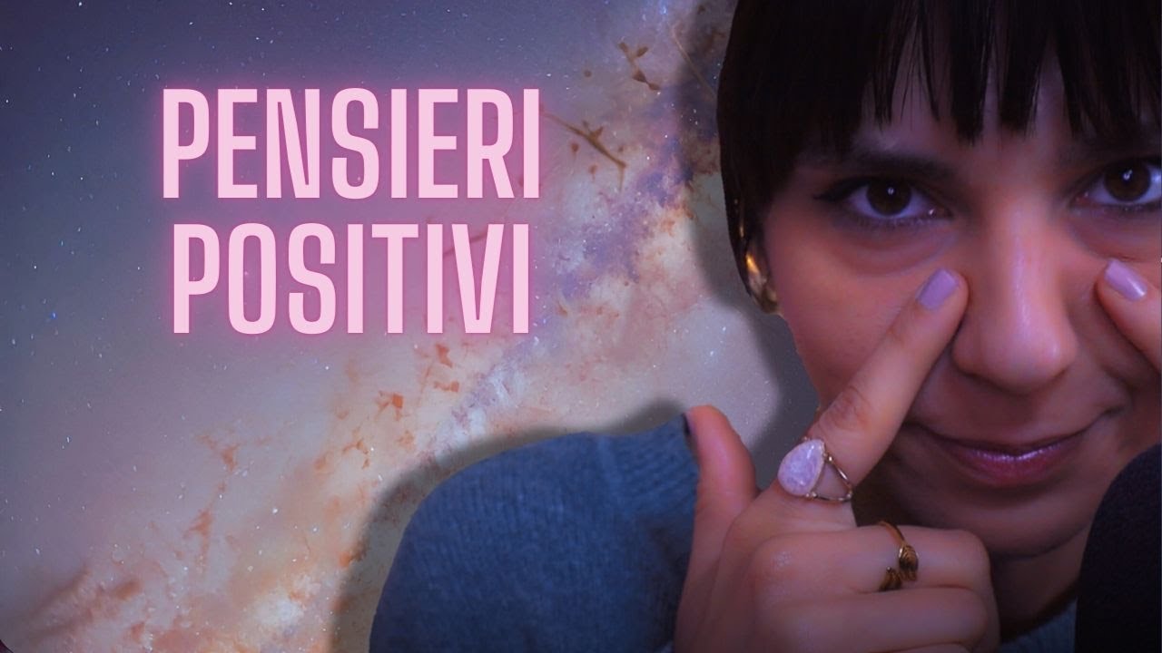 PENSIERI POSTIVI per farti addormentare ✨ | gentle whispering + chewing gum | ASMR ITA