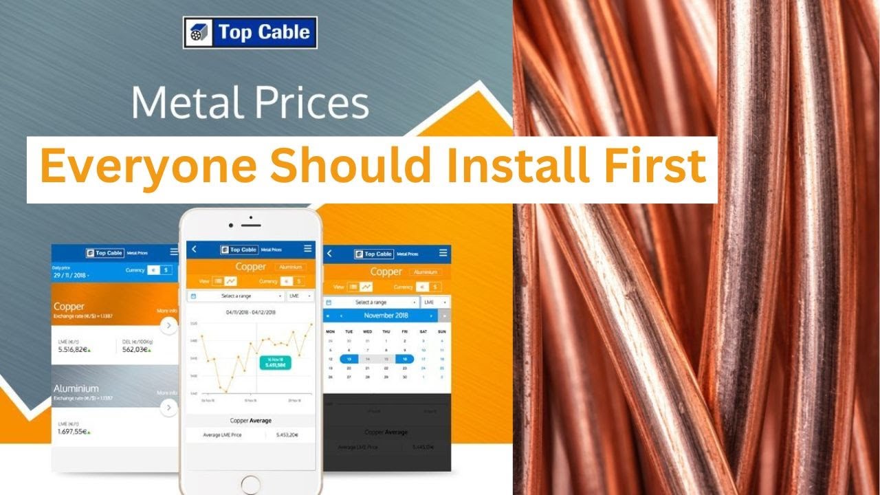 LME Copper & Aluminum Prices and Historical Data | Everyone Should Install First | METAL PRICES APPS